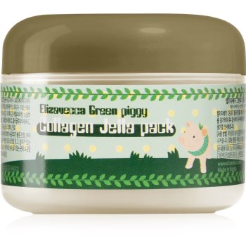 Elizavecca Green Piggy Collagen Jella Pack mască de colagen, cu efect de fermitate pentru regenerare intensiva si fermitate - imagine 2